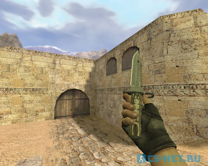 Модель «Штык-нож М9 Черный глянец» для CS 1.6