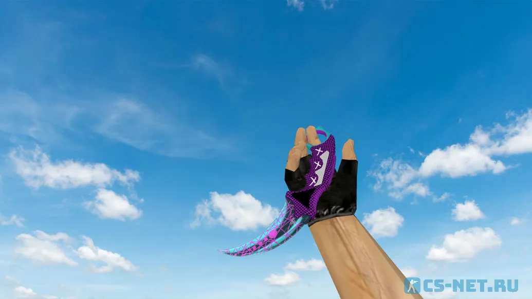 Модель ножа «Karambit Script Booster» для CS 1.6