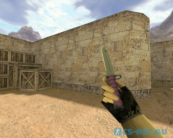 Модель «Штык-нож Ультрафиолет 3» для CS 1.6