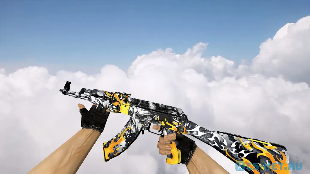 Модель «AK-47 Firewalker» для CS 1.6