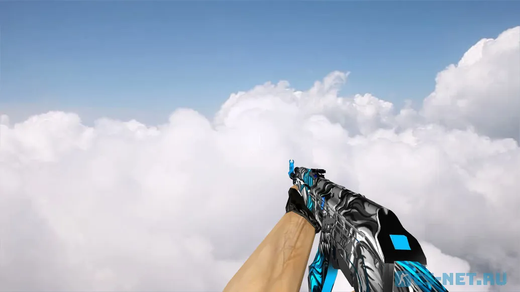 Модель «AK-47 Tokolosi Neptune» для CS 1.6 (скрин 4)
