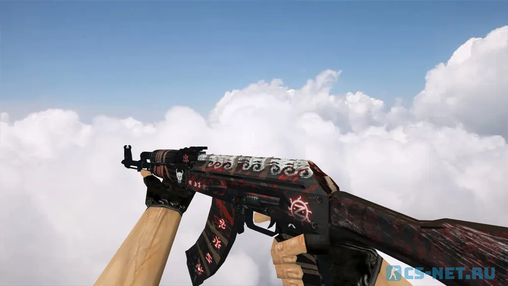 Модель «AK-47 Demon Hunter» для CS 1.6 (скрин 2)