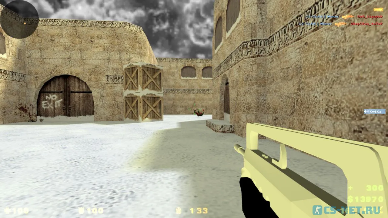 CS 1.6 Зимняя новогодняя (скриншот 10)