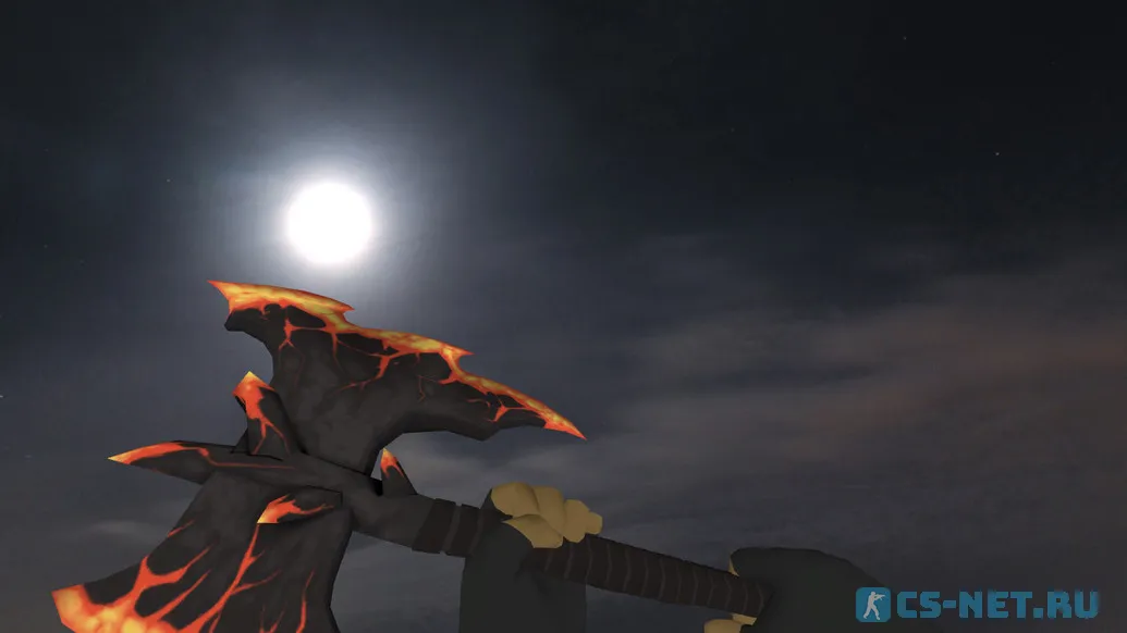 Модель ножа «Vulcanic Axe» для CS 1.6