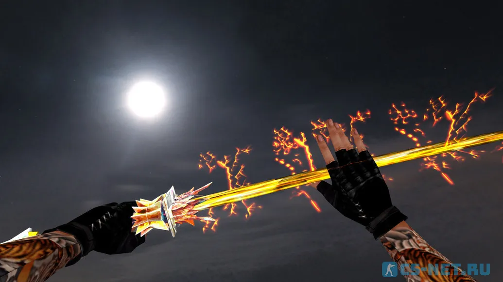 Модель ножа «Golden Katana» для CS 1.6
