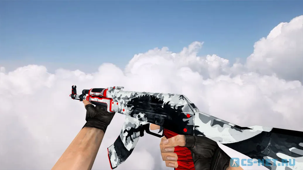 Модель «AK-47 WarZilla Red Rage» для CS 1.6 (скрин 2)