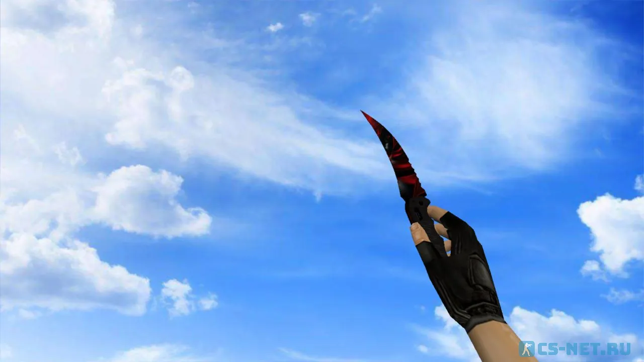 Модель «Складной нож | Crimson Ruby» для CS 1.6 (скрин 2)