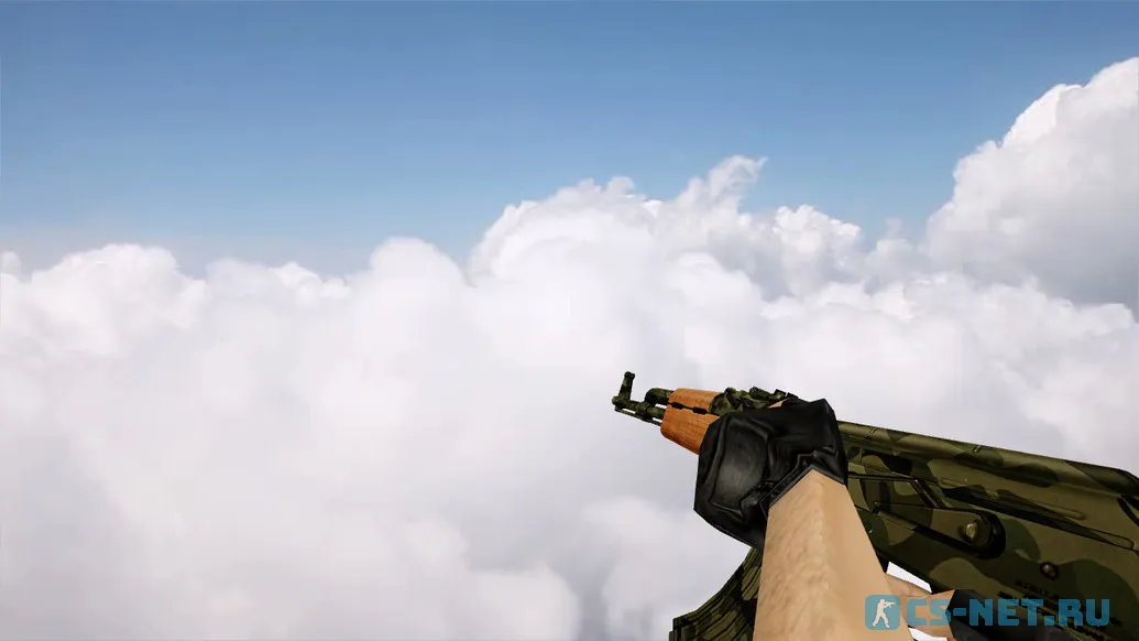 Модель «AK-47 Camouflage» для CS 1.6 (скрин 3)