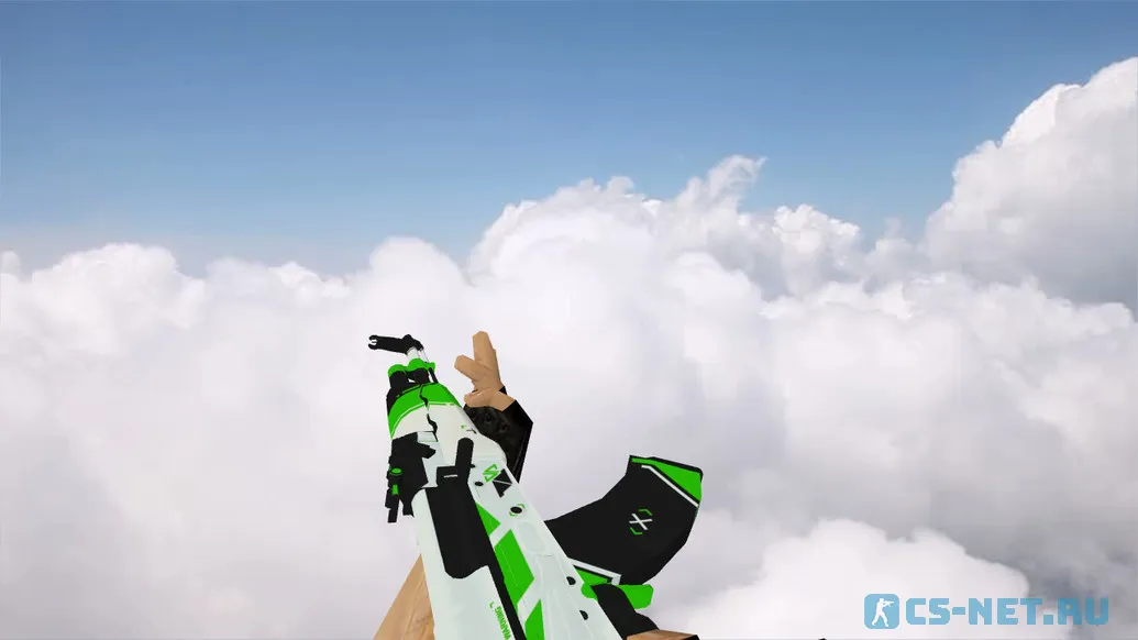 Модель «AK-47 Green Asiimov» для CS 1.6 (скрин 3)