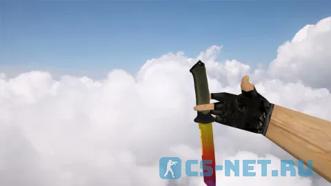 Модель «Медвежий нож | Градиент» для CS 1.6 (скрин 3)