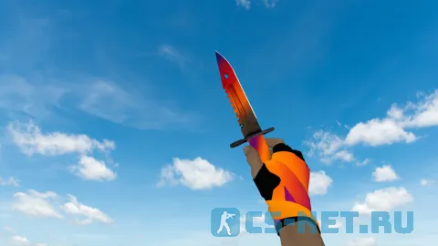 Модель «Штык-нож M9 | Градиент» для CS 1.6 (скрин 2)