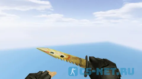 Модель «Штык-нож М9 | Драгон Лор» для CS 1.6 (скрин 4)