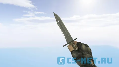 Модель «Штык-нож М9 | Темно-серый глянец» для CS 1.6 (скрин 3)