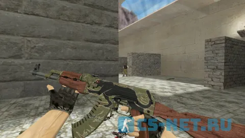 Модель «АК-47 | Ягуар» для CS 1.6