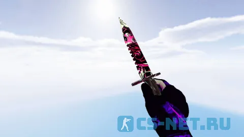 Модель «Штык-нож М9 | Неонуар» для CS 1.6