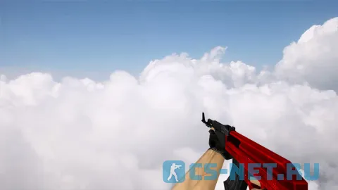 Модель «Default AK-47 Ultimate Red» для CS 1.6