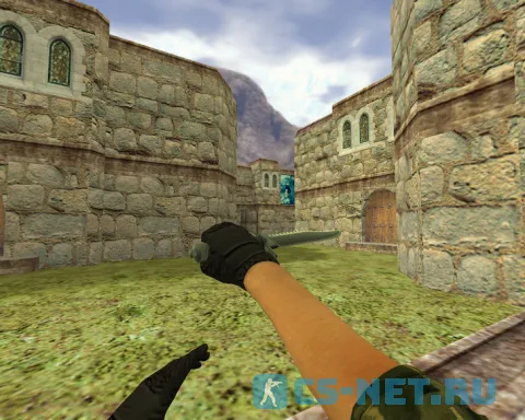 Модель ножа «Рэмбо» для CS 1.6