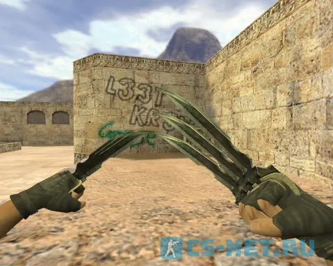Модель ножа «Катар Когти» для CS 1.6