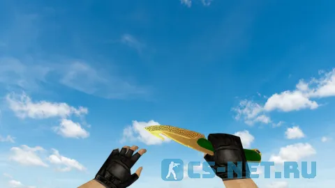 Модель «Нож с лезвием-крюком «Легенды» (Default Gloves)» для CS 1.6 (скрин 3)