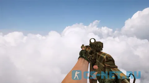 Моедль «АС Вал | Лесной камуфляж» для CS 1.6