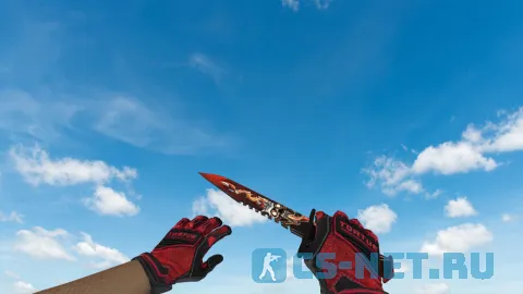 Модель «Штык-нож M9 | Подтвержденное убийство» для CS 1.6 (скрин 3)