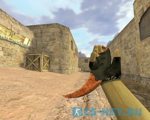 Модель ножа «Керамбит Бах» для CS 1.6