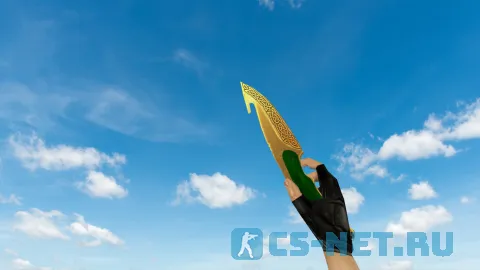 Модель «Нож с лезвием-крюком «Легенды» (Default Gloves)» для CS 1.6 (скрин 2)