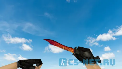 Модель ножа «Bowie Knife Armageddon» для CS 1.6 (скрин 2)