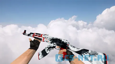 Модель «AK-47 WarZilla Red Rage» для CS 1.6