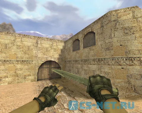 Модель «Штык-нож М9 Черный глянец» для CS 1.6 (скрин 3)