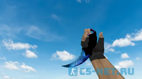 Модель ножа «Karambit Space» для CS 1.6