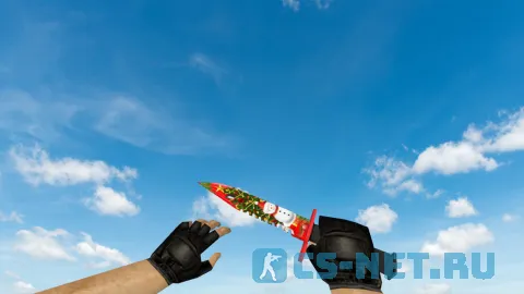 Модель штык-ножа «M9 Bayonet Xmas» для CS 1.6 (скрин 3)