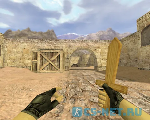 Модельножа «Деревянный мяч» для CS 1.6