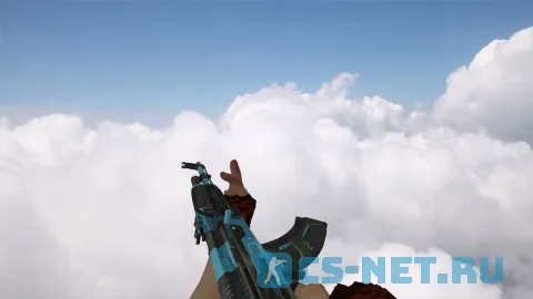 Модель «AK-47 Luanmat Blue» для CS 1.6 (скрин 3)