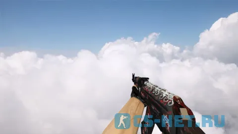 Модель «AK-47 Demon Hunter» для CS 1.6 (скрин 4)