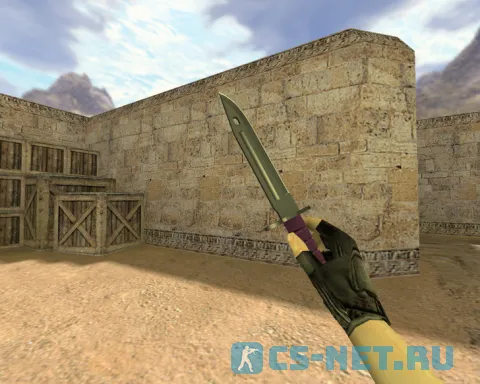 Модель «Штык-нож Ультрафиолет 3» для CS 1.6  (скрин 2)