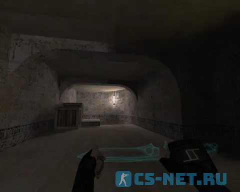 Модель ножа «Прозрачный нож ТРОН» для CS 1.6 (скрин 2)