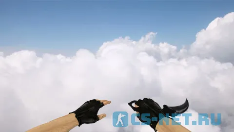 Модель ножа «Керамбит | Ультрафиолет» для CS 1.6 (скрин 2)