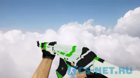 Модель «AK-47 Green Asiimov» для CS 1.6 (скрин 2)