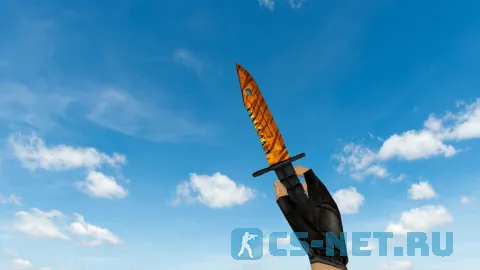 Модель «Штык-нож M9 | Зуб тигра» для CS 1.6 (скрин 2)