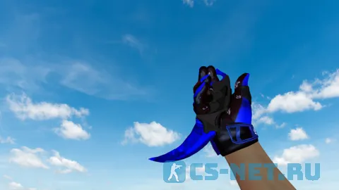 Модель ножа «Керамбит | Doppler Sapphire» для CS 1.6