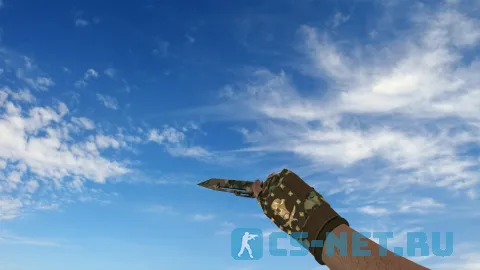 Модель «Паракорд-нож Пиксельный камуфляж Лес» для CS 1.6 (скрин 2)