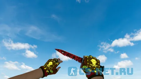 Модель ножа «Штык-нож M9 | Убийство 2» для CS 1.6 (скрин 3)