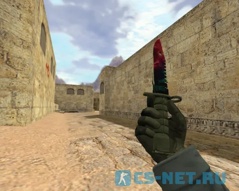 Модель «Штык-нож М9 Подземное эхо» для CS 1.6