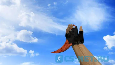 Модель ножа «Керамбит | БАХ | Boom» для CS 1.6