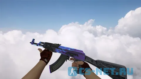 Модель «AK-47 Road Hog Purple» для CS 1.6