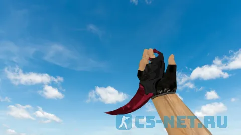 Модель ножа «Керамбит | Рубин» для CS 1.6