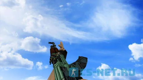 Модель «АК-47 | Огненный змей» для CS 1.6 (скрин 3)