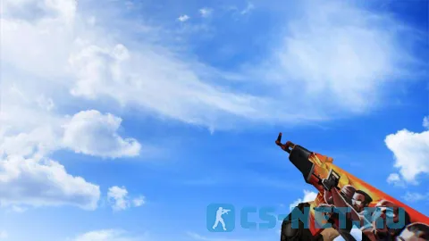 Модель «Default АК-47 | Пропаганда» для CS 1.6 (скрин 2)