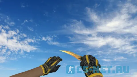 Модель «Складной нож | Легенды (omega gloves)» для CS 1.6 (скрин 3)